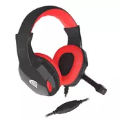 Genesis argon 110 gaming slušalke z mikrofonom črne/rdeče