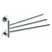 Trojni vrtljivi drog za brisačo OMEGA, 420 mm, kromast - 15