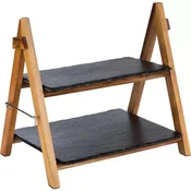 APS Servirni stojalo z 2 nadstropjema 34 cm