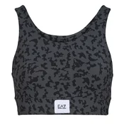 Emporio Armani EA7 TRAIN SPORTY 4EVER W SPORT BRA - TRAIN SPORTY 4EVER W SPORT BRA Siva