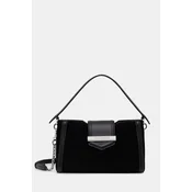 Karl Lagerfeld crossbody torbica ženska semišasta