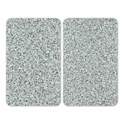 Komplet 2 steklenih zaščitnih plošč za štedilnik Wenko Granite, 52 x 30 cm