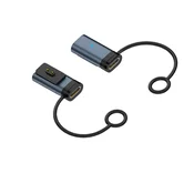 INF Type-C Magnetic Charging Adapter za Xiaomi in Redmi, 2-pack, aluminij Gray, (5000276997)