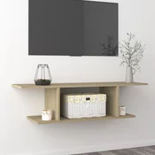 Zidni TV ormaric boja hrasta sonome 103 x 30 x 26,5 cm