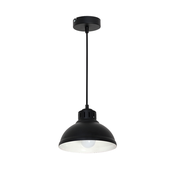 Luster na sajli SVEN 1xE27/15W/230V crna