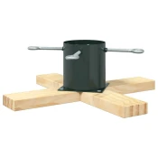 Stalak za božicno drvce 1.73 Zelena 50 x 50 x 16 cm