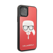 Karl Lagerfeld zaščitni ovitek Karls Head Red, Iphone 11 Pro