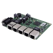 Mikrotik RouterBOARD RB450Gx4, 1 GB RAM, IPQ-4019 (716 MHz), 5x Gbit LAN, 802.3af/at, licenca L5