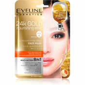 Eveline Cosmetics 24k Gold Nourishing Elixir maska za lifting 1 kom
