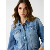 GUESS Prehodna jakna LOLA  moder denim