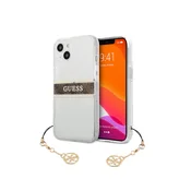 Guess Etui Guess 4G Charms Collection za iPhone 13 mini - prozorno