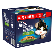 Felix Fantastic - Izbor z zelenjavo, 24 x 85 g