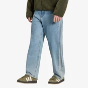 Jeans adidas Firebird Adicolor Denim Jeans MID-RISE Straight Leg Worn Blue Denim 38