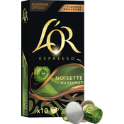 LOR Espresso Lešnik ALU kapsule za Nespresso 10 kos