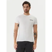 Guess Majica U6GM03 K6YW1 Bela Slim Fit