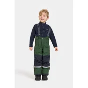Otroške smučarske hlače Didriksons IDRE KIDS PANTS zelena barva