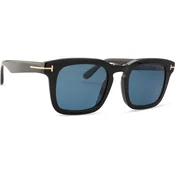 Tom Ford Dax FT0751 01V Polarized L (50) Črna/Modra