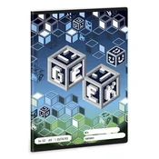 Geek: Črtasti zvezek - 1. razred, A/5