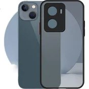 Amumu Maska za mobilni telefon vivo iQOO Z6 V2220A, Providno-crna