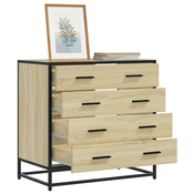 Ormar s ladicama sonoma hrast 70x41x70 cm konstruirano drvo