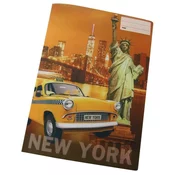 REAS-PACK Šolski zvezek 440 s 3D motivom NEW YORK