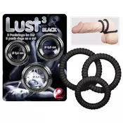 Lust 3- rings black