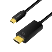 Kabel LogiLink 4K/60 Hz USB-C na HDMI 1,8 m USB-C/M - HDMI-A/M Ultra HD