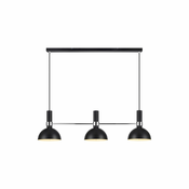 LARRY VISILICA 3L BLACK/CHROME E27