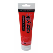 Daler Rowney Akrilna barva Graduate 120 ml, vermilion hue