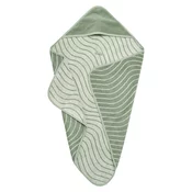 leander® otroška kopalna brisačka hoodie woodland sage green