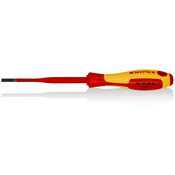 KNIPEX Odvijac Slim ravni 1000V VDE 4mm 98 20 40 SL crveno-žuti