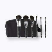 BH Cosmetics Mini Essentials 6 Piece Travel Size Brush Set with Bag