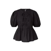 PIECES Bluza PCJOLLY črna