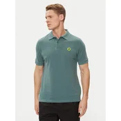 Save The Duck Polo majica Ovidio DR1213M-BATE18 Zelena Regular Fit
