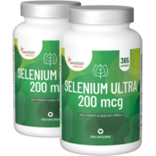 Essentials Selen Ultra 200 mcg, visoka doza, primjereno za vegane - 730 kapsula