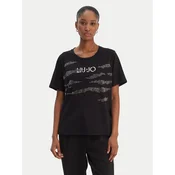 Liu Jo Sport Majica TA6265 JS923 Črna Regular Fit
