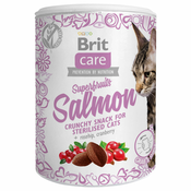 Brit Care Cat Snack Superfruits losos 100g