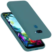 Cadorabo CADORABO Ohišje, združljiv z LG v tekoči zeleni barvi - zaščitni pokrov iz fleksibilnega silikona TPU, (20586178)