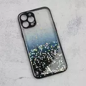TERACELL Maska Frame Glitter za iPhone 12 Pro Max 6.7 crna