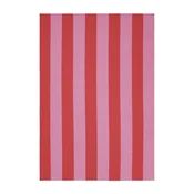 Rdeča/rožnata ročno tkana preproga iz mešanice volne 200x300 cm Sissel – Jotex