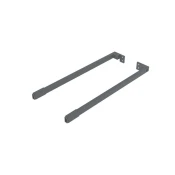 Podolgovati reling kvadratni za predale AXISPRO 550mm antracit