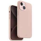 UNIQ case Lino Hue iPhone 15 6.1 Magclick Charging pink (UNIQ-IP6.1(2023)-LINOHMPNK)
