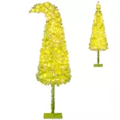 Northix 210 cm Umetno božično drevo z LED lučkami in snegom