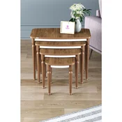 Hanah Home set od 4 umetnutih stocica Tawe Avangart, orah