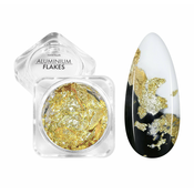 Okraski za nohte NANI Aluminium Flakes – Gold