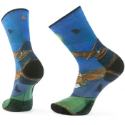 Nogavice Smartwool Eagle Hike, lagoon blue (M)
