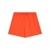 Emporio Armani Kratke kopalne hlače oranžno rdeča