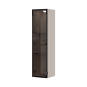 JELA Viseca komoda VK30-1AL/OP - Kolekcija Opera - Kašmir mat lak/AL Ram kašmir - 30x115x29cm