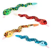 Alltoys Plišasta grčava kača z zvokom 80 cm
