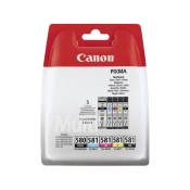 INK JET KARTUŠE KOMPLET KARTUŠ CANON PGI-580PGBK + CLI-581, ORIGINAL